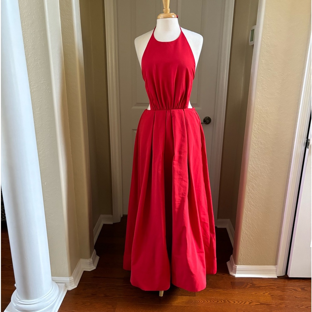 STAUD Formal Halter Gown / Dress